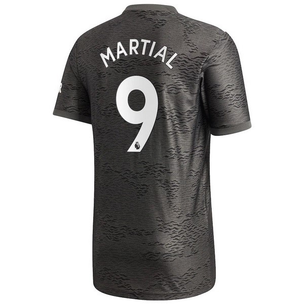 Camiseta Manchester United NO.9 Martial 2ª Kit 2020 2021 Negro